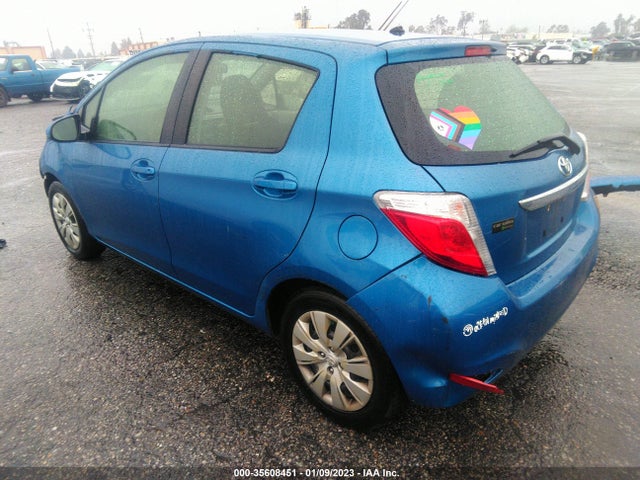 2013 Toyota Yaris L/le/se მანქანა იყიდება აუქციონზე, vin: JTDKTUD39DD553319, აუქციონის ნომერი: 35608451