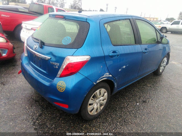 2013 Toyota Yaris L/le/se მანქანა იყიდება აუქციონზე, vin: JTDKTUD39DD553319, აუქციონის ნომერი: 35608451