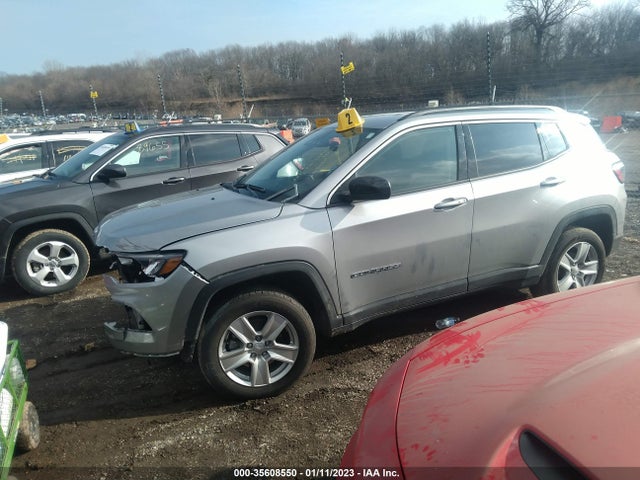 2022 JEEP COMPASS LATITUDE VIN: 3C4NJDBB5NT130164
