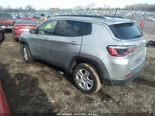 2022 JEEP COMPASS LATITUDE VIN: 3C4NJDBB5NT130164