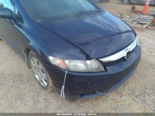 2010 HONDA CIVIC SDN LX VIN: 2HGFA1F56AH582796