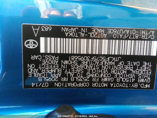2015 Scion TC, VIN: JTKJF5C75F3095681