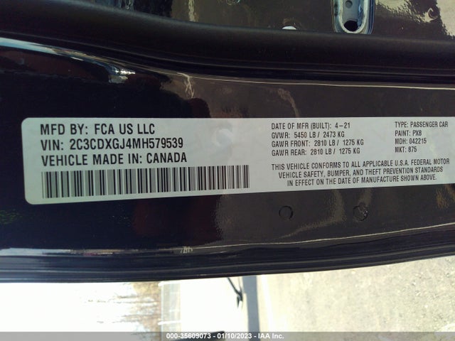 Dodge Charger Scat Pack 2021 2C3CDXGJ4MH579539 Image 9