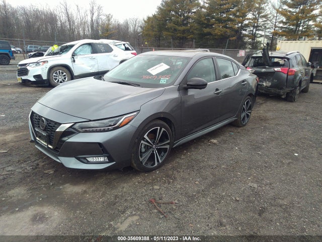 2021 NISSAN SENTRA SR VIN: 3N1AB8DV4MY295315