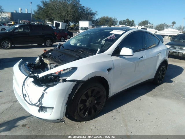 Tesla Model Y 2022 7SAYGDEE1NF437799 Image 2