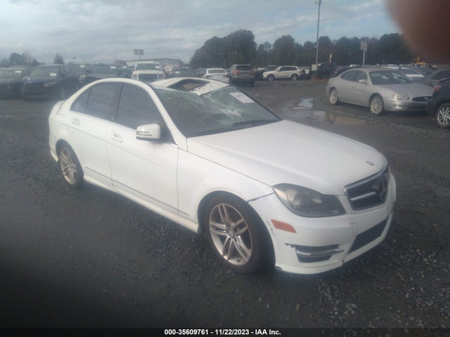 2013 MERCEDES-BENZ C-CLASS C 250 VIN: WDDGF4HB2DR262734