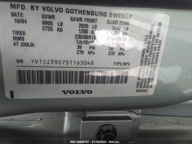 Volvo XC90 2005 YV1CZ592751163048 Image 10