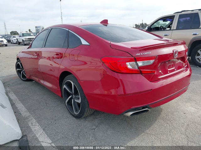2020 HONDA ACCORD SEDAN SPORT VIN: 1HGCV1F31LA009103