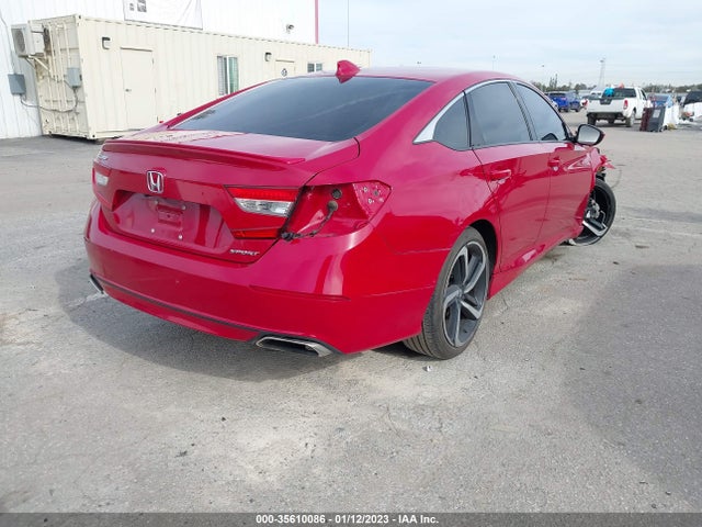 2020 HONDA ACCORD SEDAN SPORT VIN: 1HGCV1F31LA009103