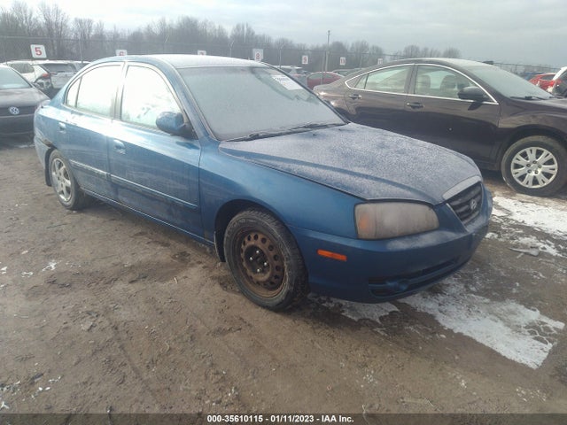 2006 HYUNDAI ELANTRA GLS/LIMITED VIN: KMHDN46D46U308452