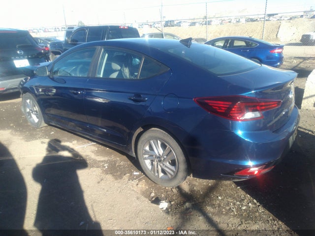 2020 HYUNDAI ELANTRA SEL VIN: 5NPD84LF7LH509849