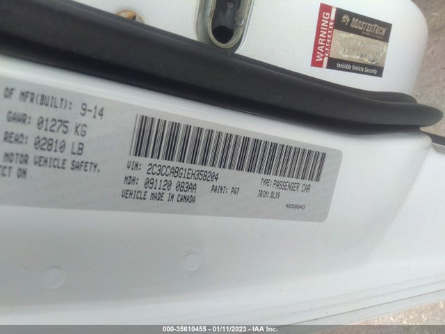 Chrysler 300 2014 2C3CCABG1EH358204 Image 9