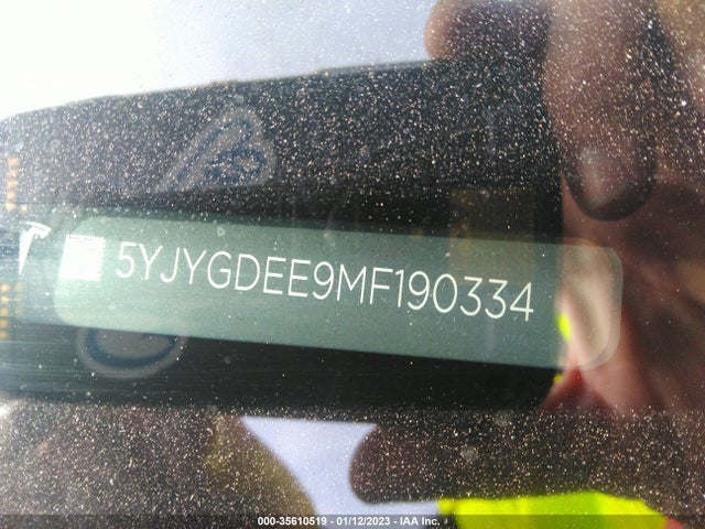 Tesla Model Y Long Range 2021 5YJYGDEE9MF190334 Image 10