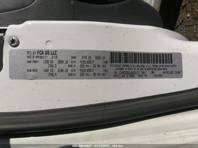 Dodge Grand Caravan Se Plus 2018 2C4RDGBGXJR221112 Image 9