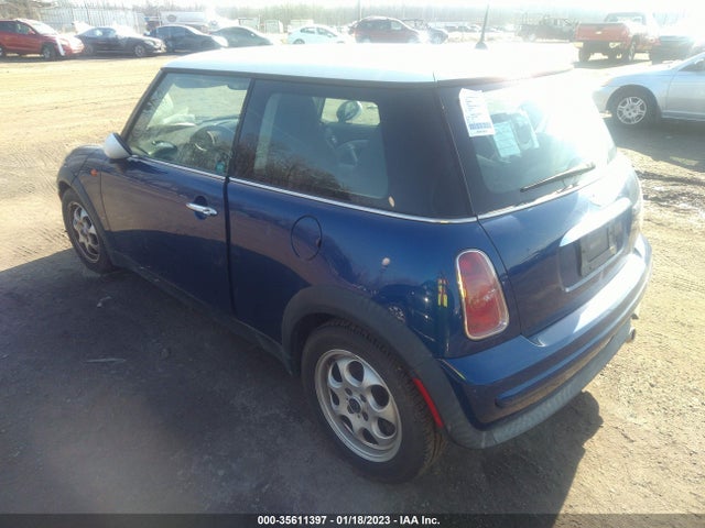 2003 MINI COOPER HARDTOP VIN: WMWRC33453TC47211
