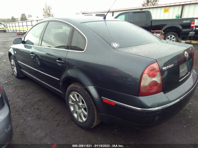 2003 VOLKSWAGEN PASSAT GLS VIN: WVWPD63B13P331071
