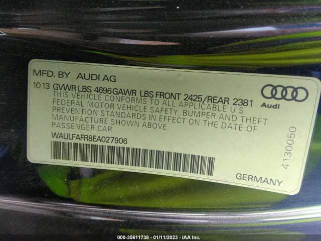 Audi A5 Premium Plus 2014 WAULFAFR8EA027906 Image 9