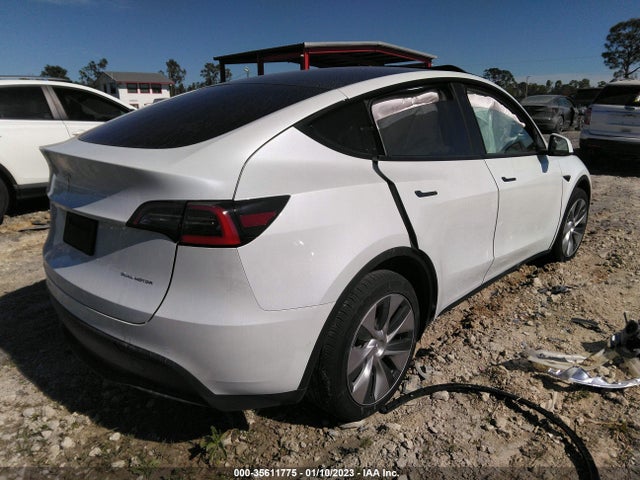 2021 TESLA MODEL Y LONG RANGE VIN: 5YJYGDEE6MF071978