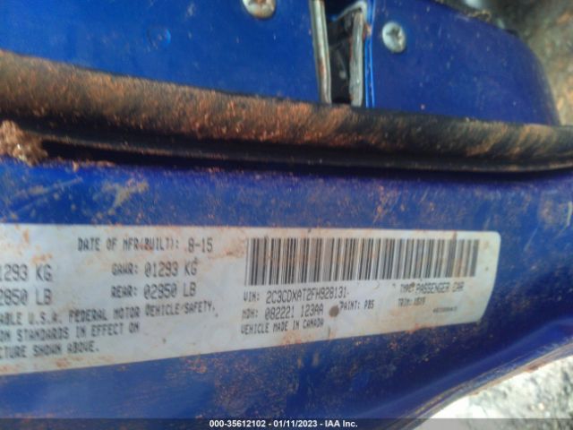 2C3CDXAT2FH928131 Dodge Charger Police