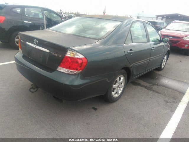 2005 TOYOTA CAMRY LE/SE/XLE VIN: 4T1BE30KX5U065947