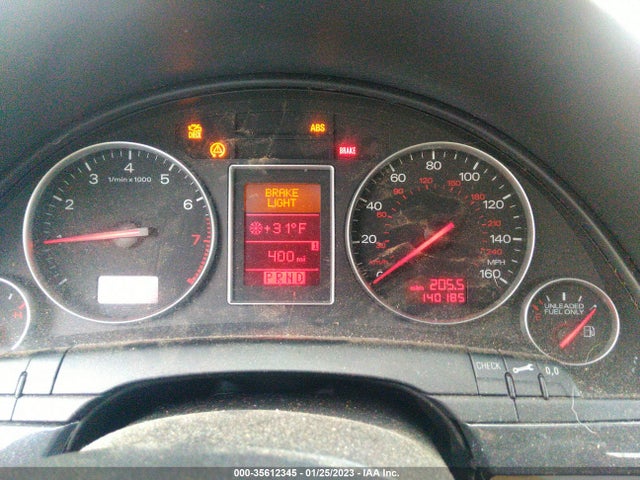 2003 AUDI A4 1.8T VIN: WAUJC68E13A394070