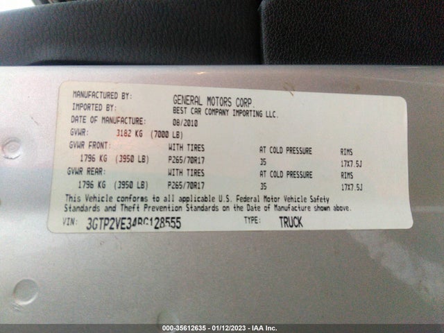 GMC Sierra 1500 Sle 2011 3GTP2VE34BG128555 Image 9