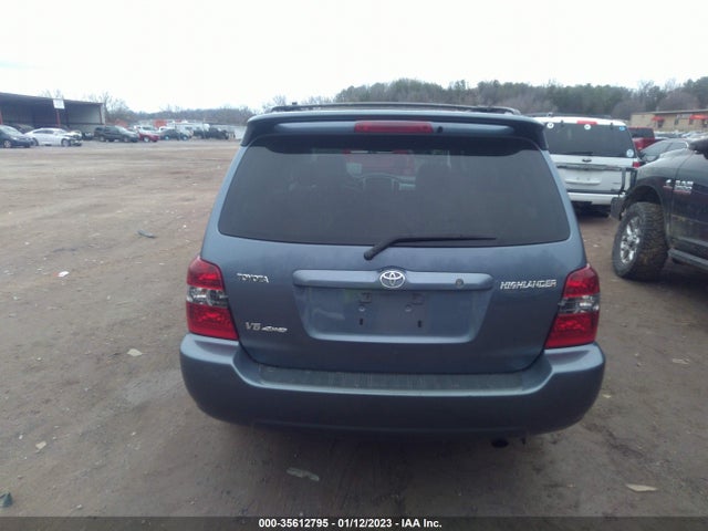 2007 TOYOTA HIGHLANDER W/3RD ROW/SPORT W VIN: JTEEP21A670218843