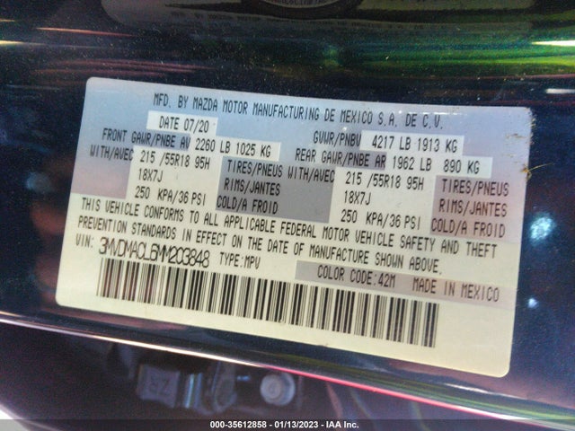 2021 Mazda CX-30, VIN: 3MVDMACL6MM203848