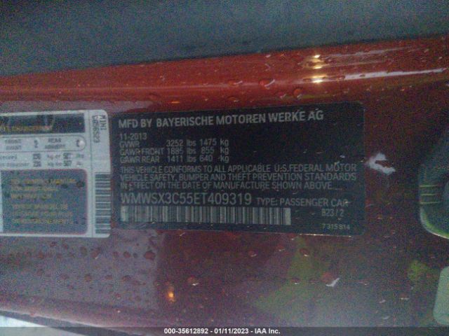 WMWSX3C55ET409319 Mini Cooper Coupe S