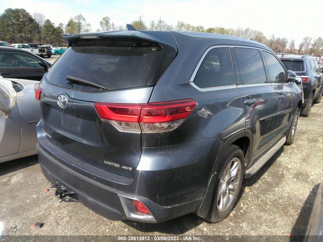 2019 TOYOTA HIGHLANDER LIMITED VIN: 5TDDZRFH2KS970702