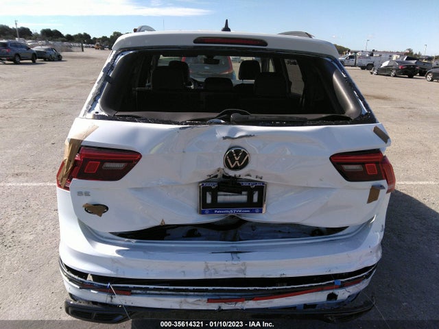 3VVCB7AXXNM025490 Volkswagen Tiguan Se R-line Black