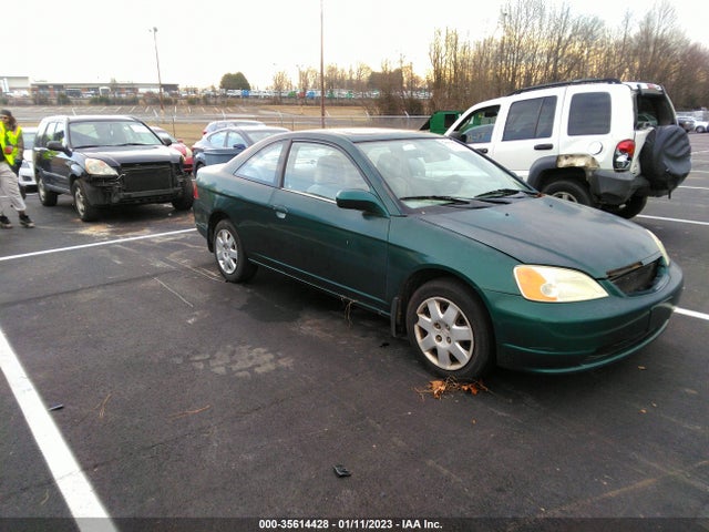 2001 HONDA CIVIC EX VIN: 1HGEM22901L082556