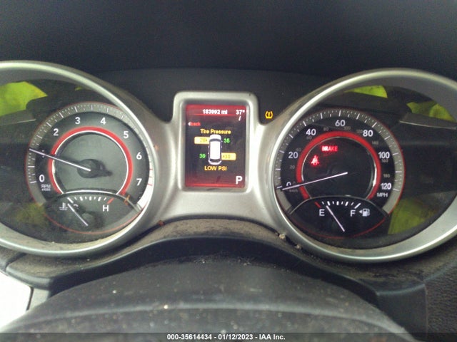 2012 DODGE JOURNEY SXT VIN: 3C4PDDBG5CT208337