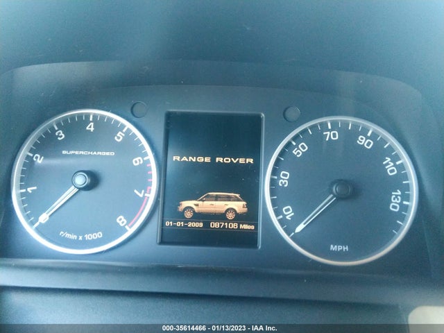 2013 LAND ROVER RANGE ROVER SPORT SC VIN: SALSH2E44DA789450