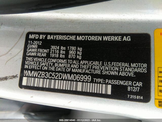 WMWZB3C52DWM06999 Mini COOPER COUNTRYMAN