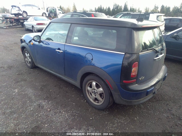 2009 MINI COOPER CLUBMAN VIN: WMWML33549TP97931