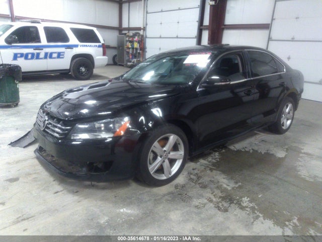 2012 VOLKSWAGEN PASSAT TDI SE W/SUNROOF VIN: 1VWBN7A37CC103055