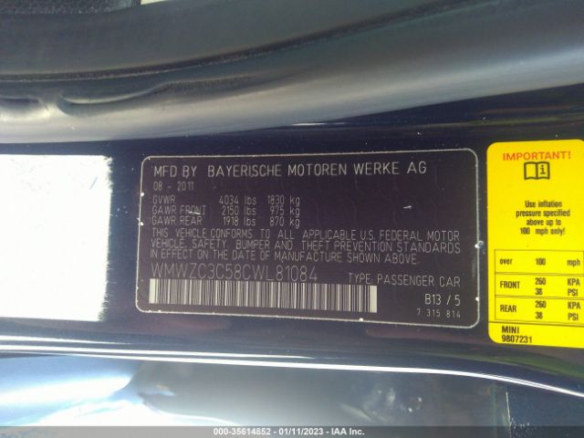WMWZC3C58CWL81084 Mini Cooper Countryman S