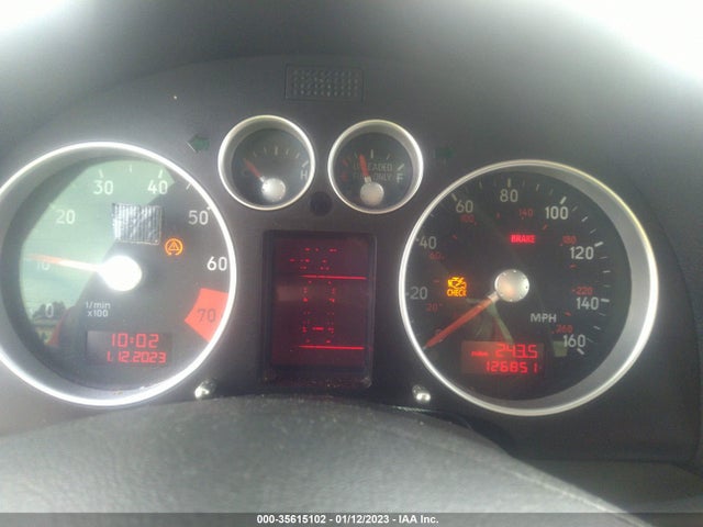 2001 AUDI TT VIN: TRUUT28NX11041774
