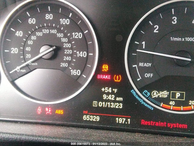 2014 BMW 3 SERIES 320I XDRIVE VIN: WBA3C3G5XENS70917