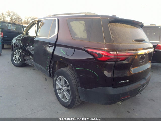 Chevrolet Traverse Lt Leather 2022 1GNERHKW3NJ111873 Image 3