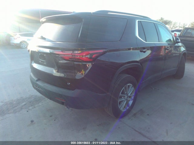 Chevrolet Traverse Lt Leather 2022 1GNERHKW3NJ111873 Image 4