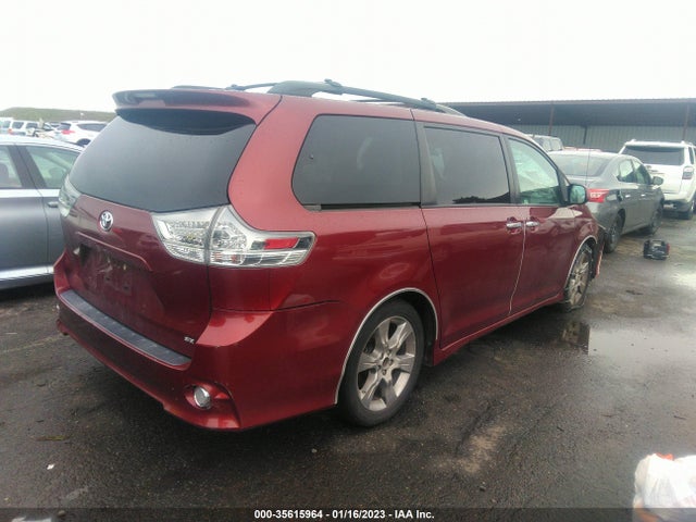 2013 TOYOTA SIENNA SE VIN: 5TDXK3DC2DS366706