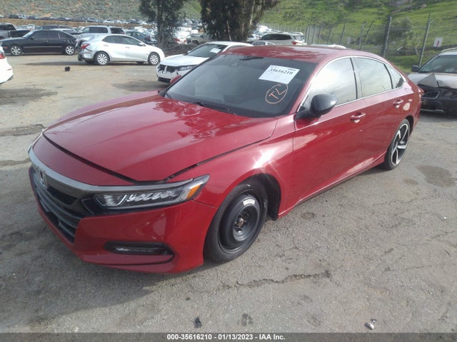 2019 HONDA ACCORD SEDAN SPORT 1.5T VIN: 1HGCV1F30KA055844