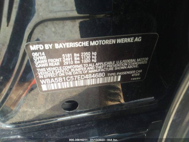 WBA5B1C57ED484680 BMW 5 Series 535i