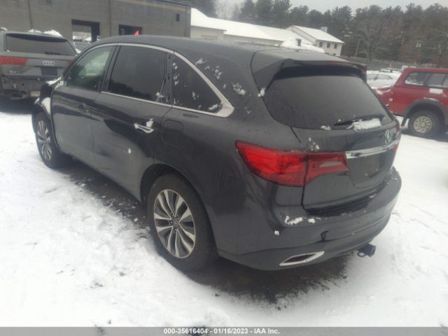 5FRYD4H44GB047497 Acura Mdx W/tech/w/tech