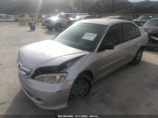 2005 HONDA CIVIC SDN LX VIN: JHMES16535S007236