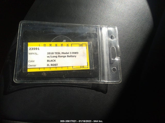 Tesla Model 3 Range Battery 2018 5YJ3E1EA9JF026430 Image 11