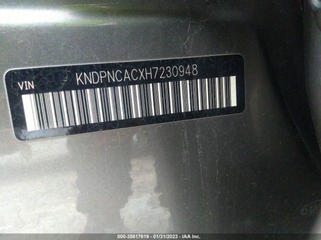 KNDPNCACXH7230948 KIA Sportage Ex