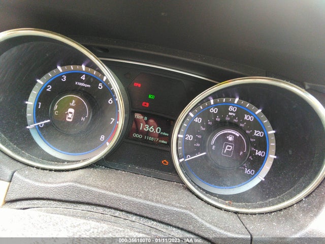 Hyundai Sonata 2012 5NPEB4AC4CH414583 Image 8